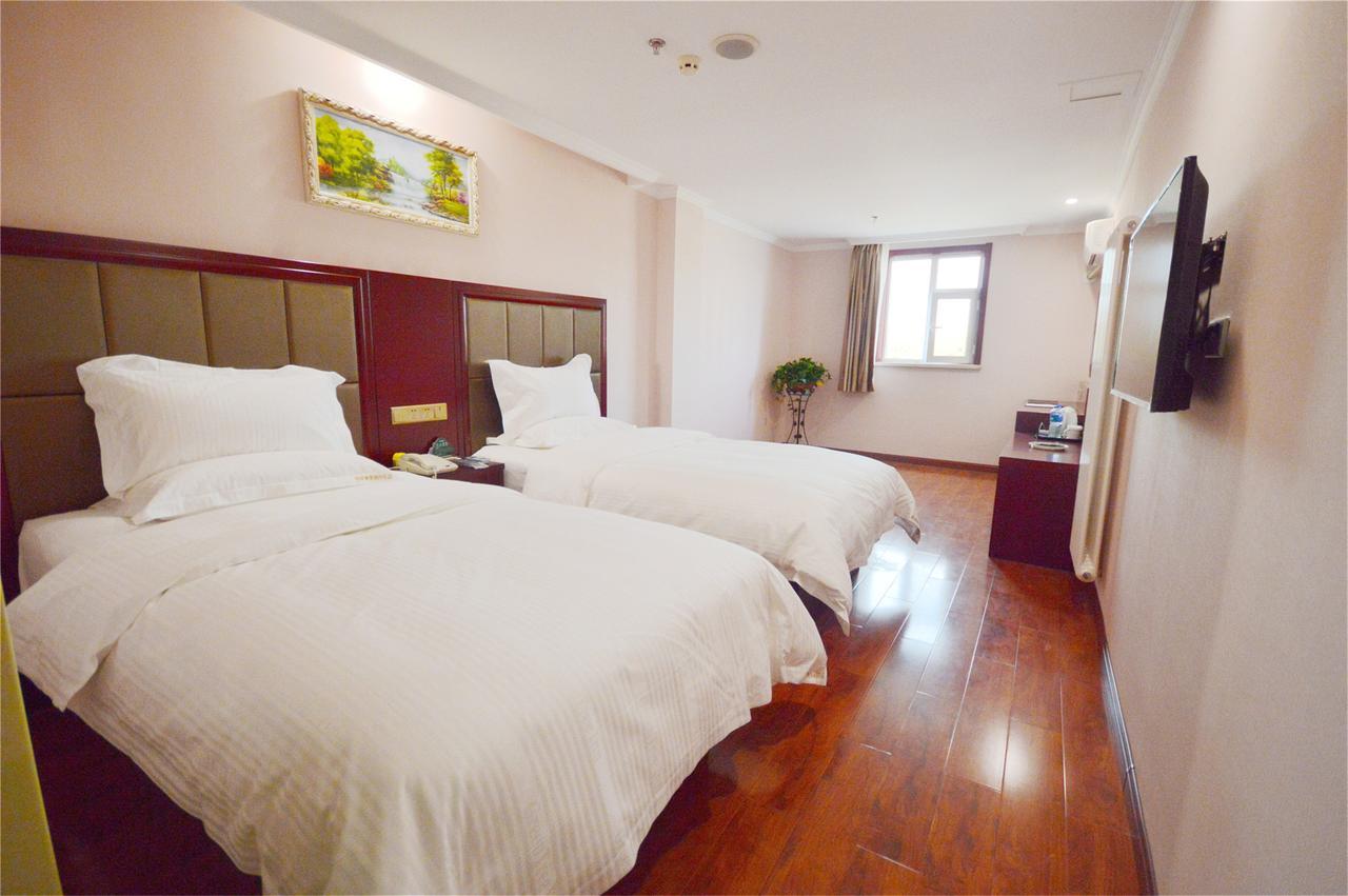 Greentree Inn Jiangsu Taizhou Jingjiang Bus Station Express Hotel Exterior foto