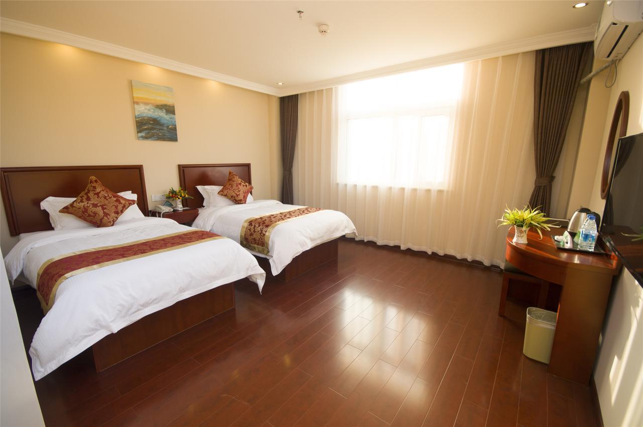 Greentree Inn Jiangsu Taizhou Jingjiang Bus Station Express Hotel Exterior foto
